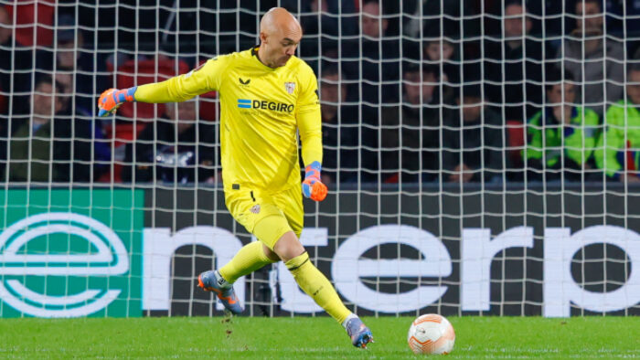 Marko Dmitrovic Sevilla vs PSV 02242023