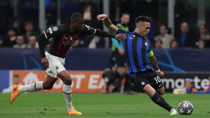 Lautaro Martínez Inter v Milan UEFA Champions League 05162023
