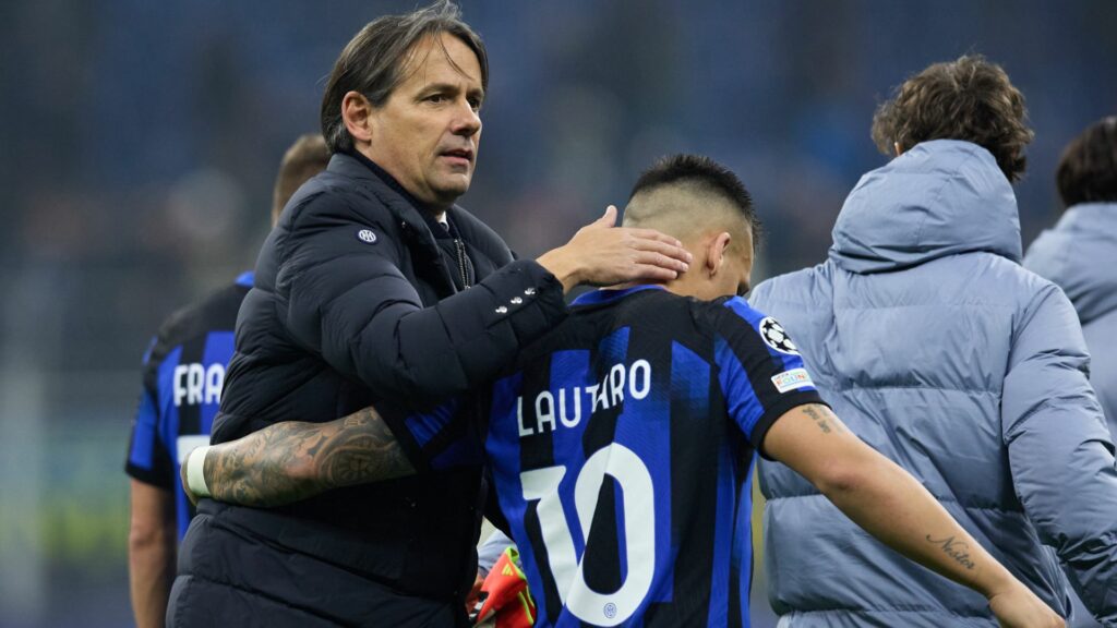 Simone Inzaghi Lautaro Martinez (Getty Images)