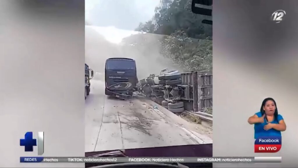 Accidente en carretera Los Chorros deja dos personas lesionadas - Canal ...