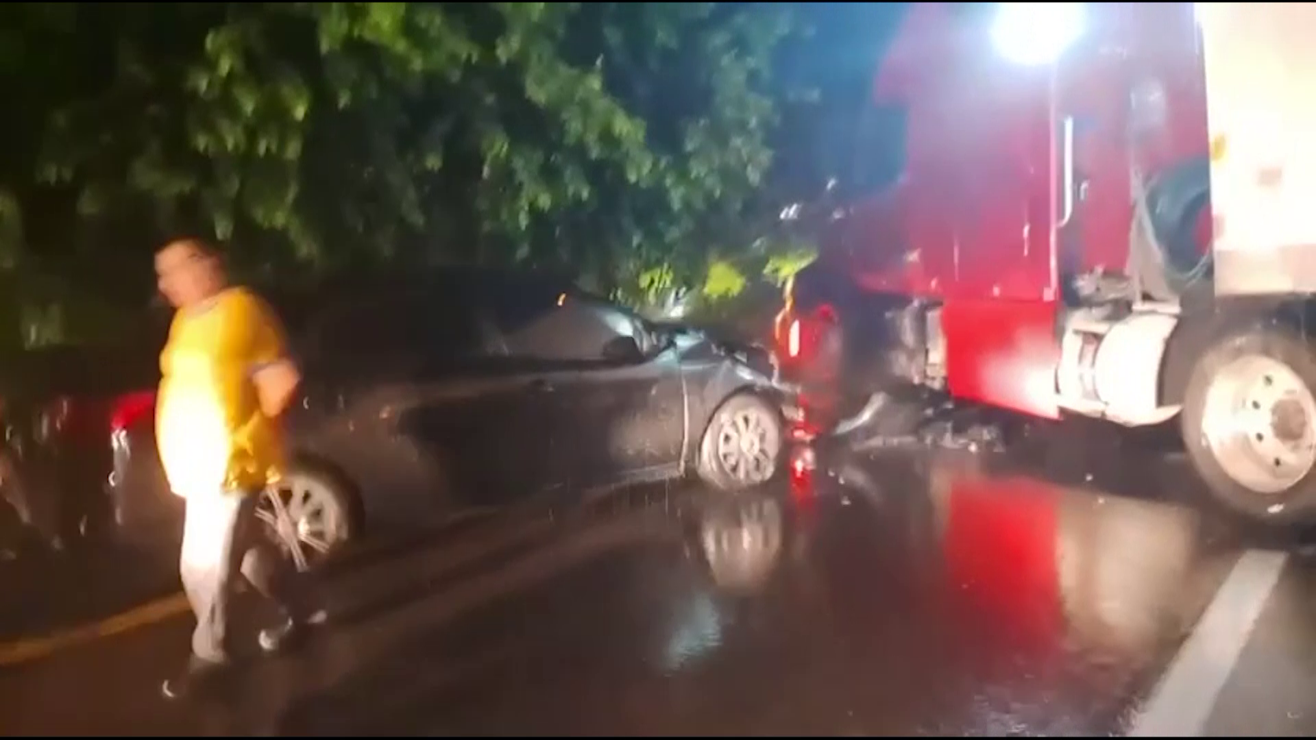 Accidentes de tránsito de las últimas horas - Canal 12 de El Salvador