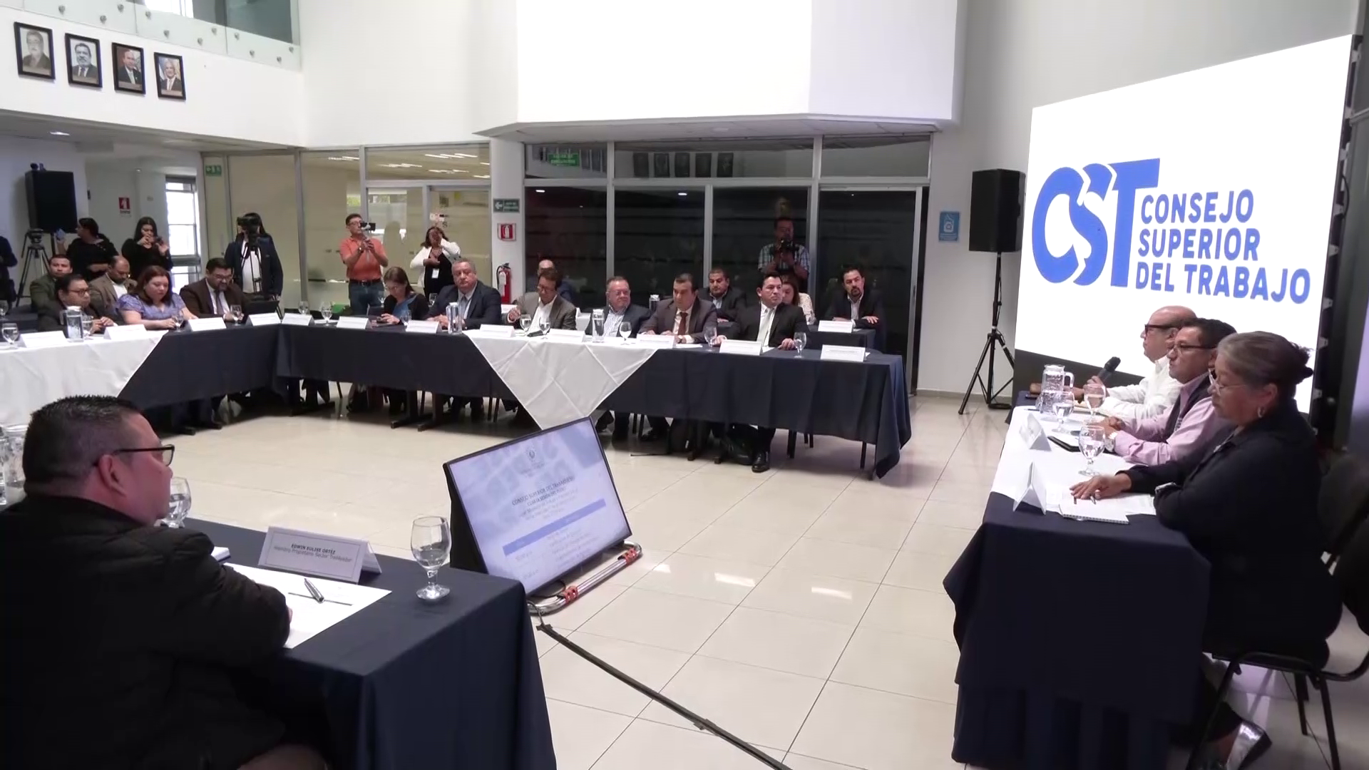 Última sesión del Consejo Superior del Trabajo - Canal 12 de El Salvador