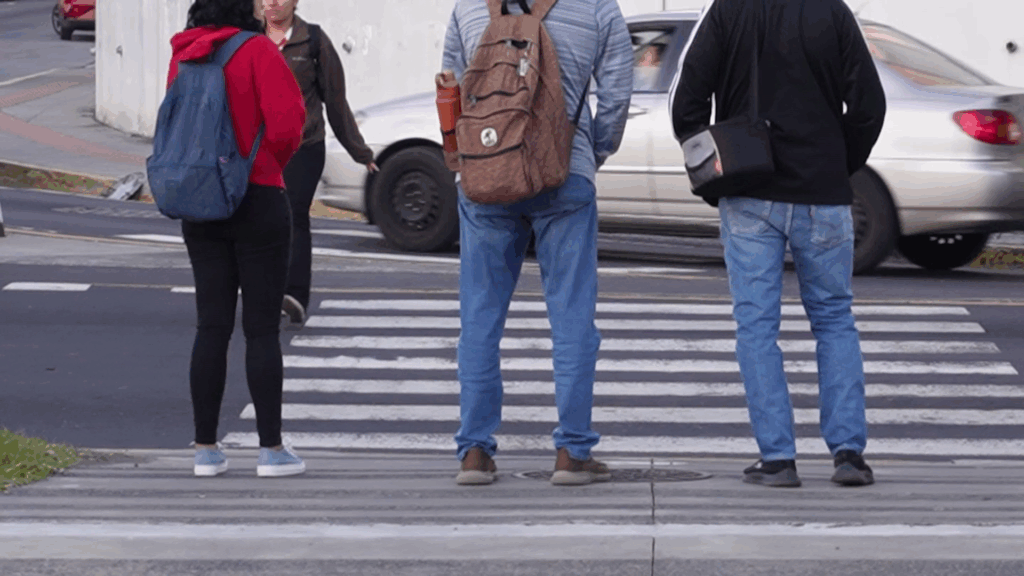 Responsabilidad de los peatones al cruzar la calle - Canal 12 de El ...