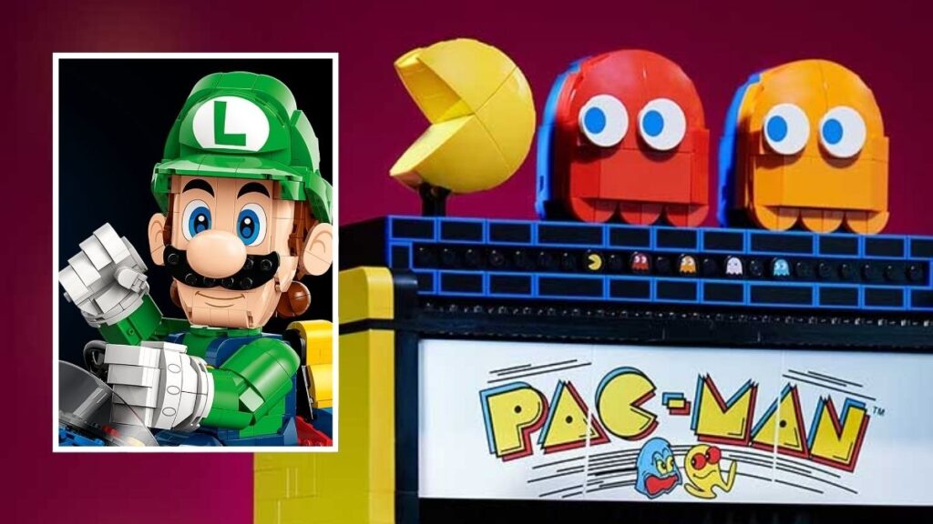 Sets LEGO de Pac-Man, Zelda y Super Mario que serán retirados del mercado.