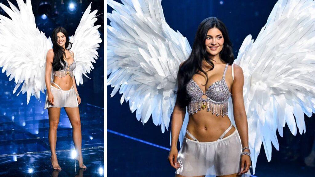 Kylie Jenner en la pasarela de Victoria's Secret con el Fantasy Bra