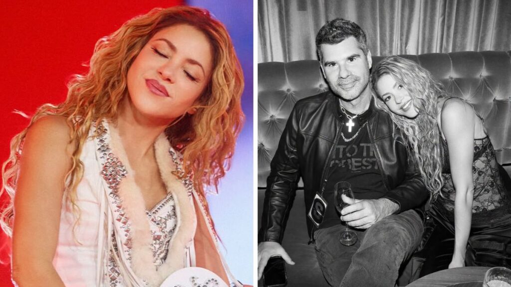 Shakira agradece a Antonio de la Rúa en su residencia de Madrid