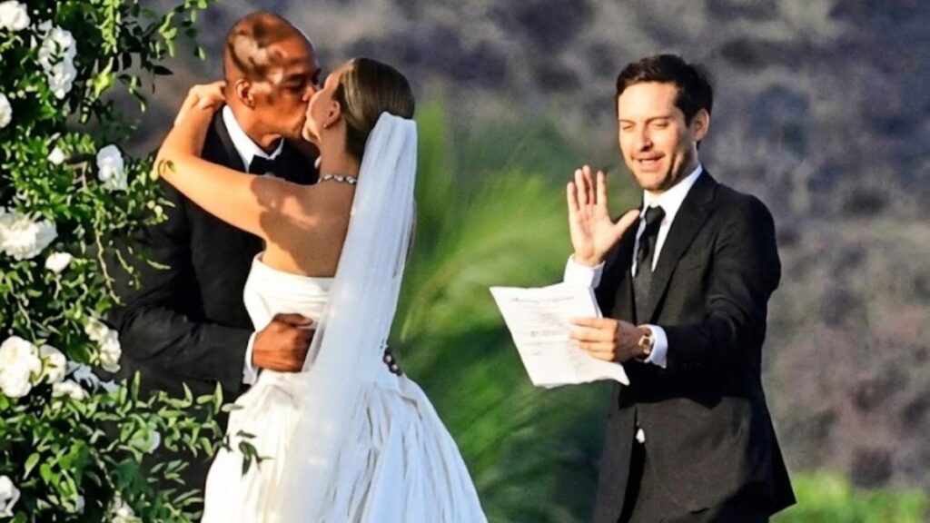 Tobey Maguire casó a su exesposa Jennifer Meyer en Hawái